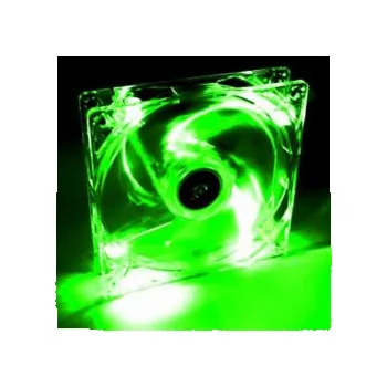 PC ventilátor Akyga Ventilátor 12cm LED zelený