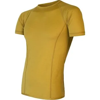 Pánské tričko SENSOR MERINO AIR pánské triko kr.rukáv mustard Velikost: XL