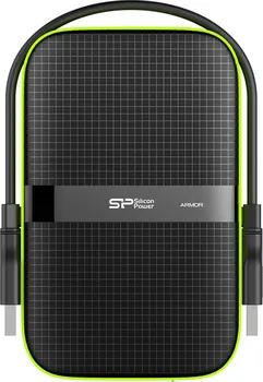 Externí pevný disk Silicon Power Armor A60 1 TB černý/zelený (SP010TBPHDA60S3K)
