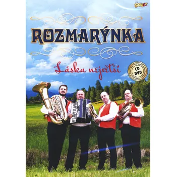 Česká hudba Rozmarýnka - Láska největší CD/DVD