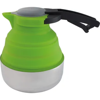 Kempingové nádobí Euro Trail Skládací konvice, Eurotrail Barva: Zelená, Velikost a obsah: L - 1,8 l