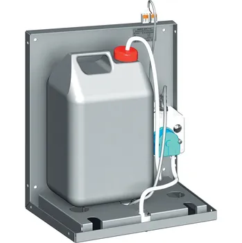 Dávkovač mýdla SLZN 84J - Nástěnný dávkovač tekuté i gelové dezinfekce za zrcadlo, 24 V DC 85848