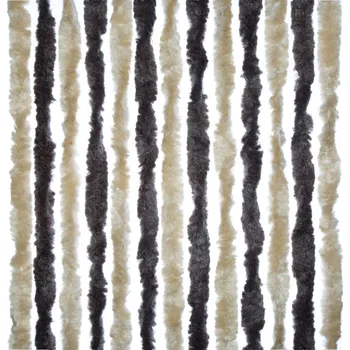 Síť proti hmyzu Dekorativní závěs do dveří 56x175 cm, BRUNNER Barva: hnědá/béžová