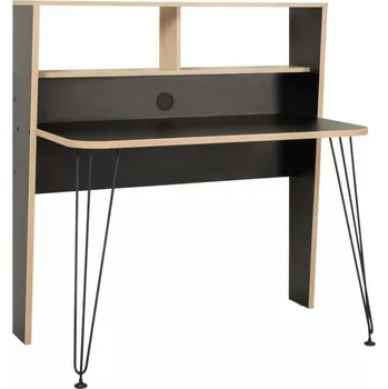 Psací stůl Casarredo Pracovní stůl BRAYDEN 3 12.67 černá/dub sonoma