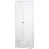 Šatní skříň IDEA nábytek Landwood 13 bílá