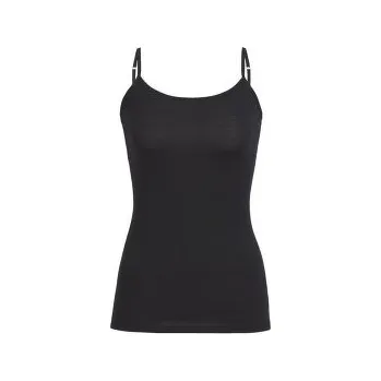 Dámská móda Icebreaker Siren Cami Women (103193) Black/Black černá L