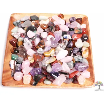 Drahý kámen Magieprirody.cz Tromlované kameny MIX M/L velikost 20 - 40 mm - Brazílie #113 Množství: 100g