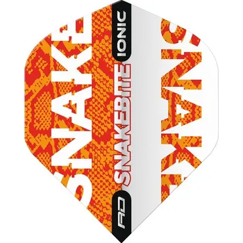 Příslušenství pro šipky Letky Red Dragon Peter Wright Snakebite Ionic Orange