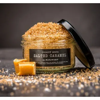 Tělový peeling Cukrový peeling s vůní slaného karamelu 180 g