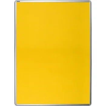 Textilní nástěnka ekoTAB žlutá 750x1000 + doprava zdarma