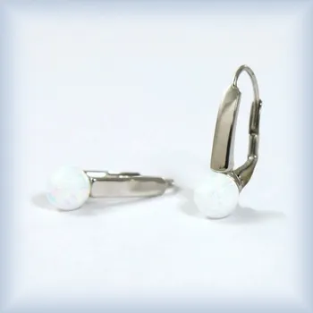 Náušnice bílé zlato