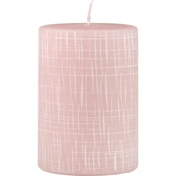 Svíčka Růžová svíčka Unipar Element, doba hoření 48 h ID_1390923