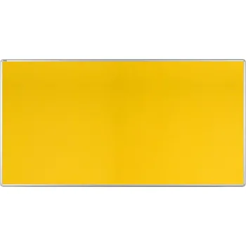 Textilní nástěnka ekoTAB žlutá 2000x1000 + doprava zdarma