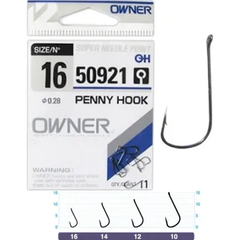 Rybářský háček OWNER - Háčky 50921 vel : 12