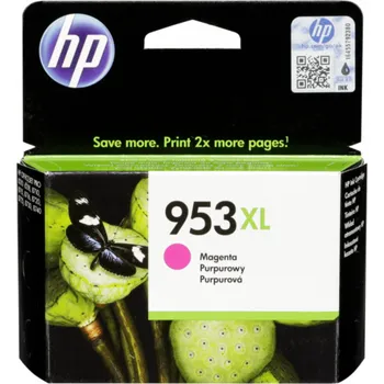 Tiskárna HP F6U17AE napln do tiskarny MAGENTA c. 953 XL