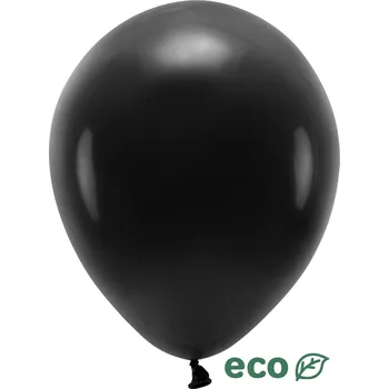 Balónek Balónky černé ECO 30 cm pastelové, 10 ks