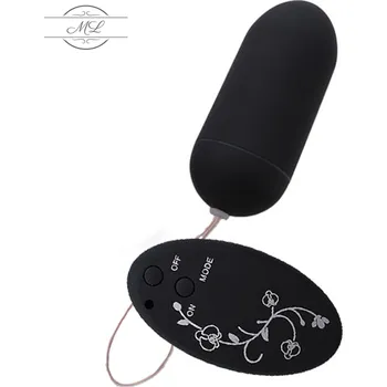 My Love Dark relax - černé vibrační vajíčko