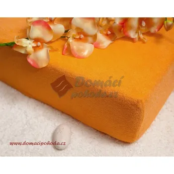 Prostěradlo Smolka | Prostěradlo froté 120x200 - okrová