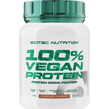 Protein Scitec Nutrition 100% Vegan Protein 1000 g, čokoláda