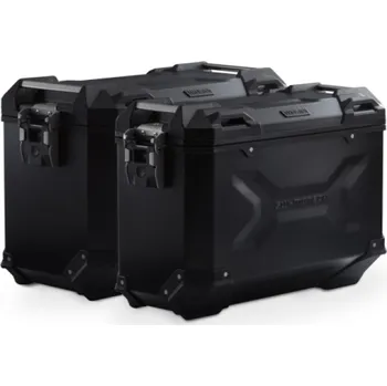 Zavazadlo na motocykl SW Motech Sada bočních kufrů a držáku TraX Adv. 45/37l. černá Tiger 900/GT/Rally/Pro 20-23