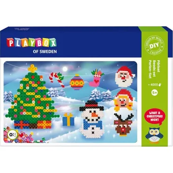 zažehlovací korálek Playbox Zažehlovací korálky Vánoce 4000 ks