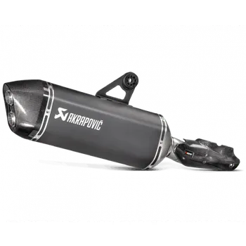 Zavazadlo na motocykl AKRAPOVIC Koncovka výfuku Titanium Black BMW R1200GS 17-18