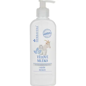 Tělové mléko Herbavera Kozí tělové mléko 400 ml
