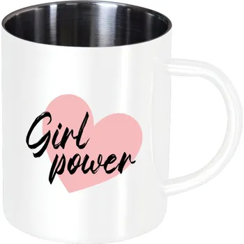 Nerezový hrnek Girl power