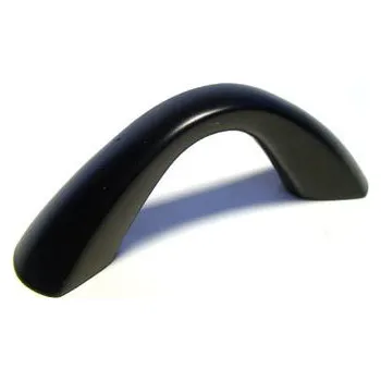 Nábytkové kování Úchytka BUMERANG 64 mm - ČERNÁ mat. DOPROPDEJ!!