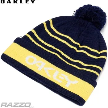 Čepice Pánský kulich Oakley B1B Logo Striped Beanie Fathom Dospělá - UNI
