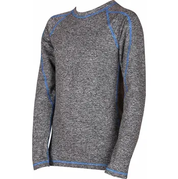 Voxx Dětské TERMO TRIKO Solid - šedý melír+modrá velikost konfekční Voxx: 110-116