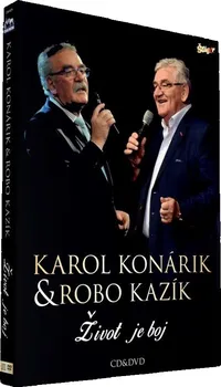 Zahraniční hudba Život je boj - Karol Konárik a Robo Kazík [CD + DVD]