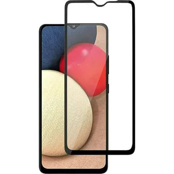 Picasee 3D ochranné tvrzené sklo s rámečkem pro Samsung Galaxy A03s A037G - černé