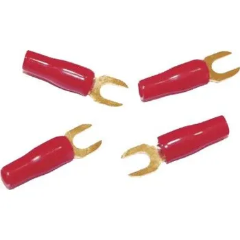Auto elektroinstalace Vidlička kabelová 4mm2 červená