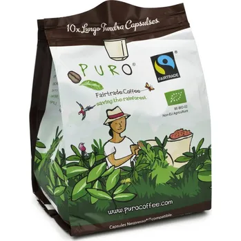 Kapsle Puro Bio Tundra (lungo) 10ks. 100 % arabica