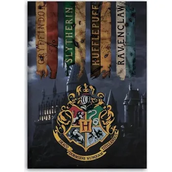 Dětská deka Aymax Fleece deka Harry Potter 100 x 140 cm Hufflepuff