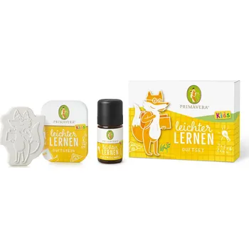 Sada pro Lehčí učení (Originální dárková sada nejen pro školáky a školačky! Díky praktickému aromakamínku můžete mít voňavou vzpruhu "Lehčí učení" vždy po ruce.)