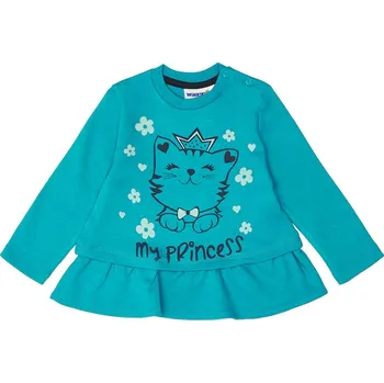 Chlapecké tričko Dívčí triko - Winkiki WNG 92542, tyrkysová Barva: Tyrkysová, Velikost: 98