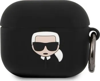 Příslušenství pro sluchátka Karl Lagerfeld Karl Head pouzdro pro Airpods 3 černé