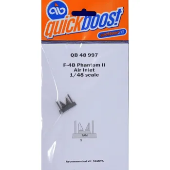 Plastikový model Quickboost 1/48 F-4B Phantom II air inlet (TAM)