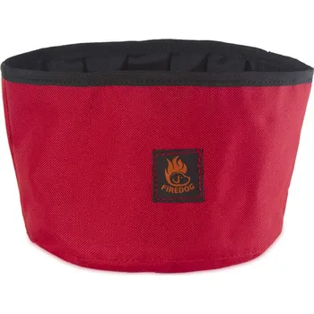 Miska pro psa Firedog Cestovní miska 2,0 L červená