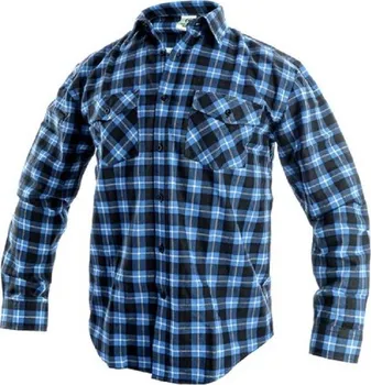 Pánská košile CXS Tom modrá/černá 39-40