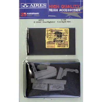 Plastikový model Aires 1/48 F-104C Starfighter cockpit set (KIN)