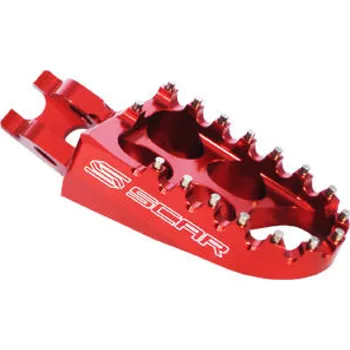 Hliníkové stupačky SCAR Kawasaki KX250F 06-17 (Doplňky pro motokros)