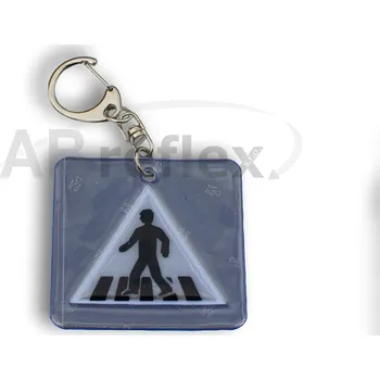 Reflexní přívěšek 3M-značka přechod pro chodce