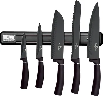 Kuchyňský nůž Berlingerhaus Carbon Pro Line BH-2682 6 ks černý