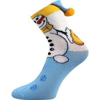 Oblečení a móda Voxx Tenké ponožky - univerzální velikost - SNĚHULÁK