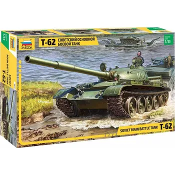 Plastikový model Zvezda T-62 1:35