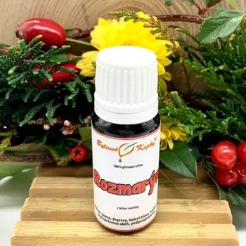Úzkost, nachlazení-Rozmarýn 100% přírodní olej