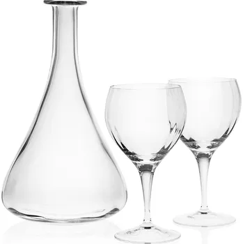 Sklenice Optic sklenice na víno s dekantérem